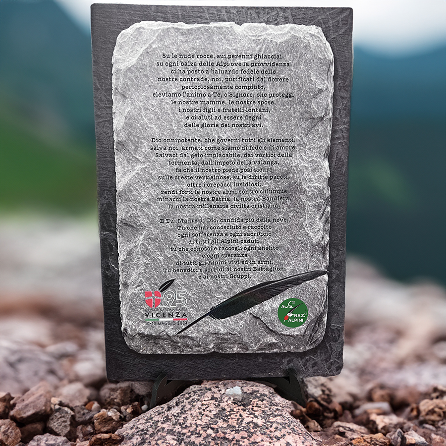 La Preghiera dell’Alpino – Stampa su Forex
