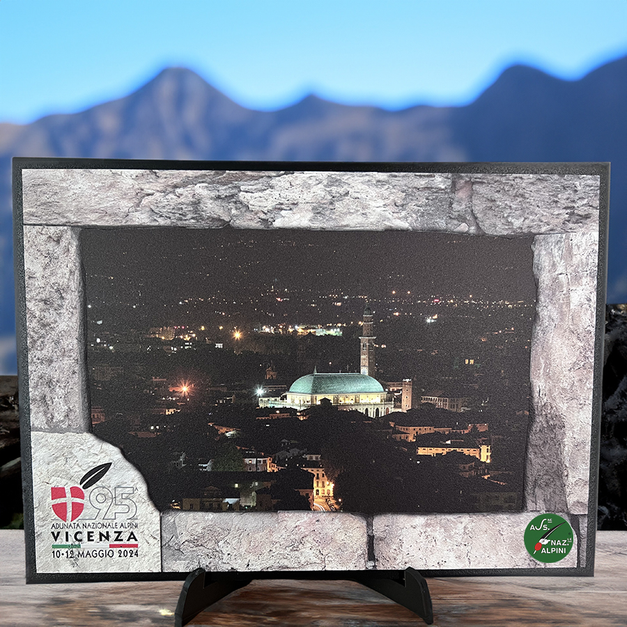 Quadro 95ª Adunata degli Alpini a Vicenza